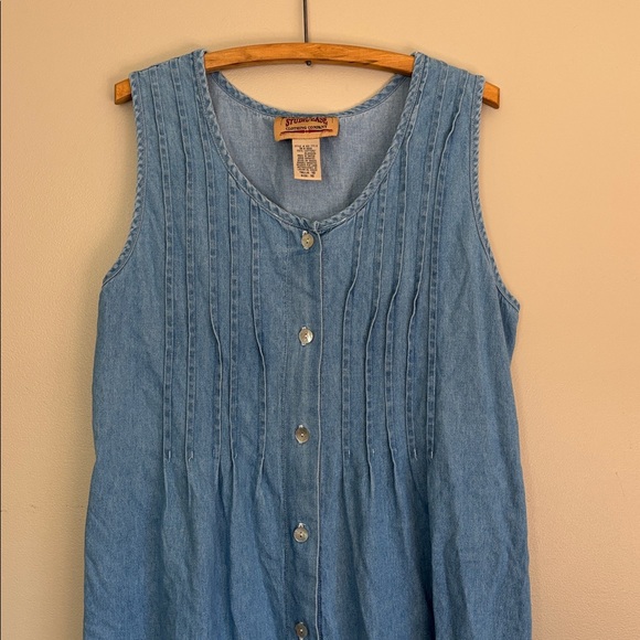 Vintage 90s Studio Ease denim dress - Picture 5 of 9